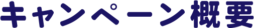 キャンペーン概要