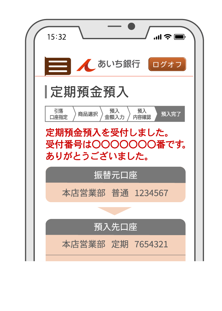 アプリ画面のイメージ